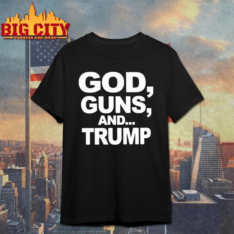 Scott Presler God Guns And Trump Shirt