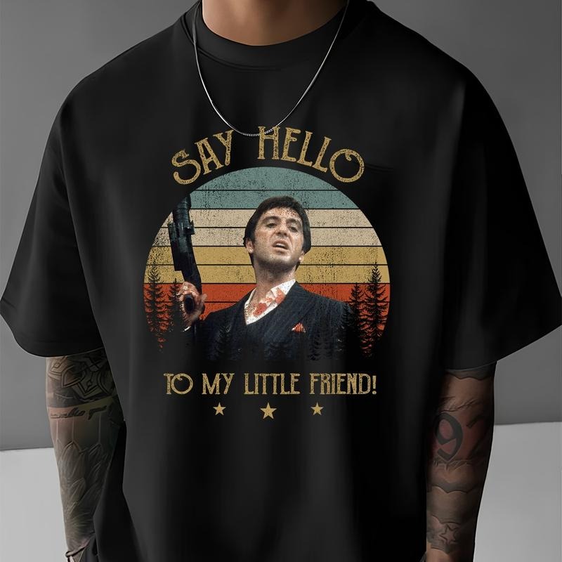 Scr4face Say Hello My Little Friend Shirt T-Shirts