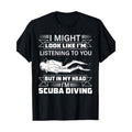 Scuba Diving Ocean Swimmer Lover Underwater Diver 100% Cotton Made USA T-Shirts