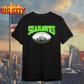 Sea Hawks Go Sea Hawks baseball skyline t-shirt