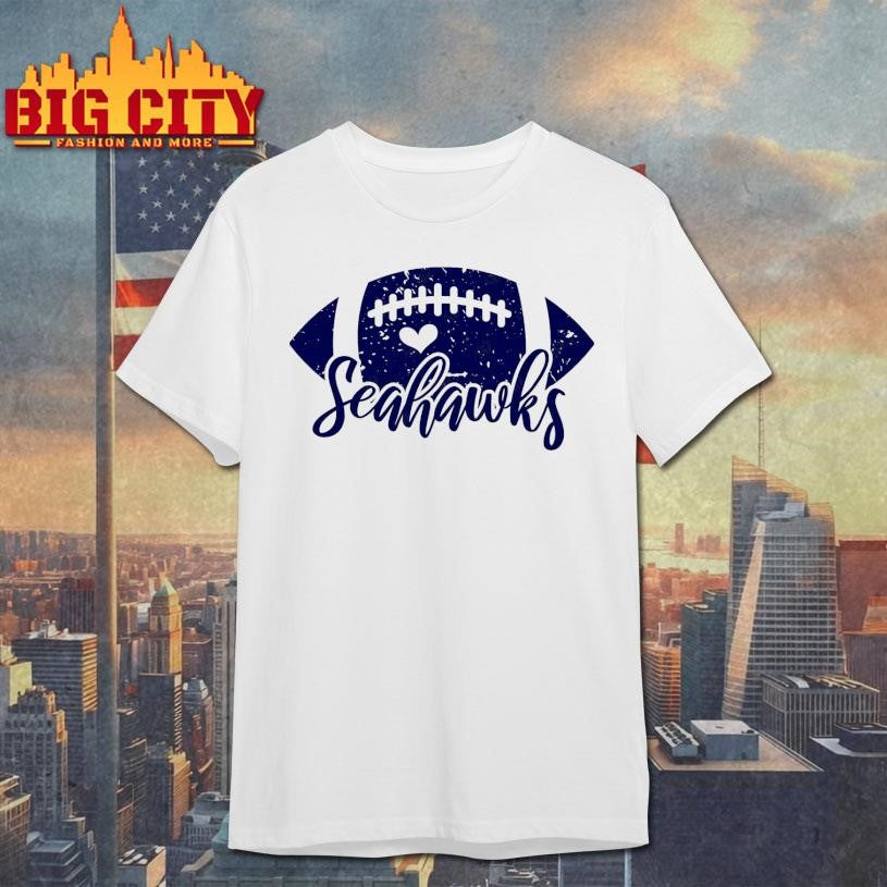 Seahawks with Ball Shirt