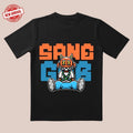 Season Launch! 'Space Guys' 3D Printed 3D Cut & Neon Orange Blue Clash Streetwear All Occasions T-Shirts