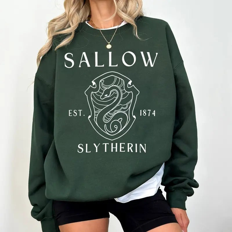 Sebastian Sallow Slytherins Harry Fandom Marauders Era Wizard Book Wizard Marauders Shirt T-Shirts