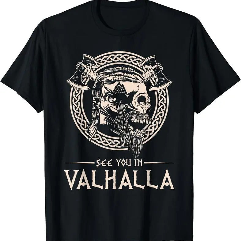 See You Valhalla Viking T-Shirts