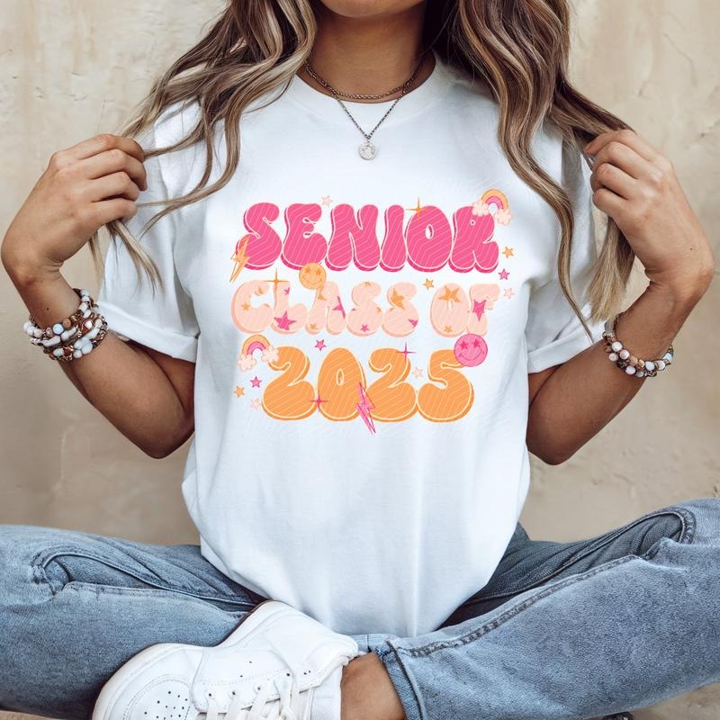 Senior Class 2025 DTF Transfers THIS IS NOT SHIRT T-Shirts