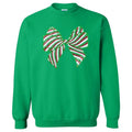 Sequin Red & Green Bow Patch T-Shirts