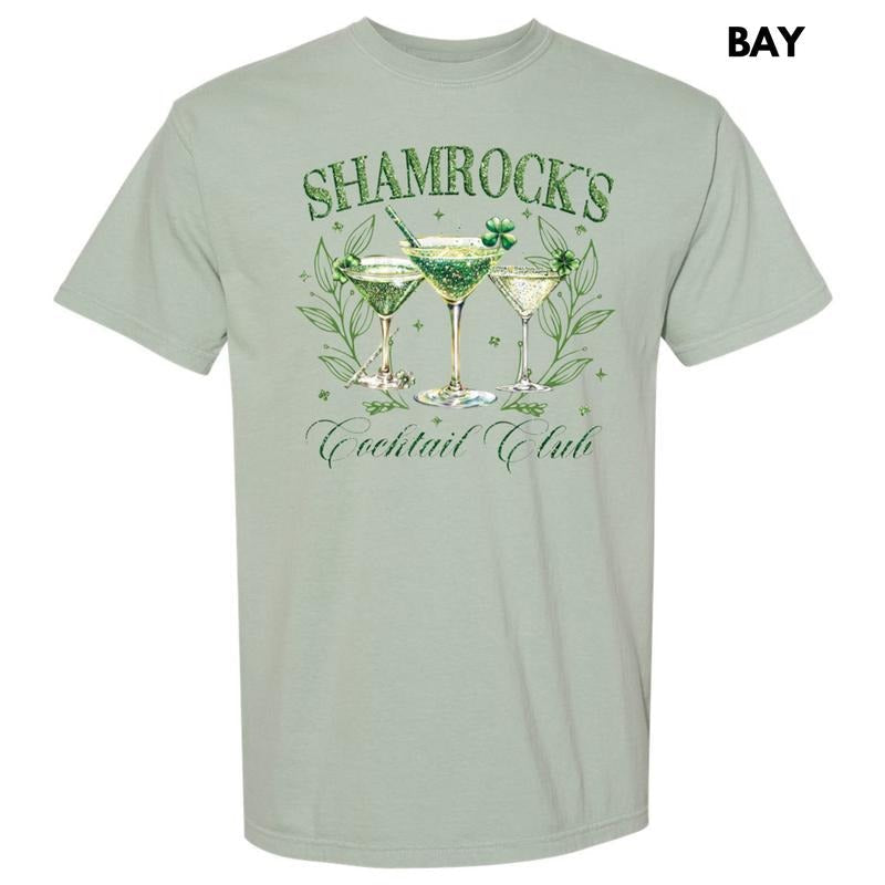 Shamrock Cocktail Club Comfort Colors T-Shirts