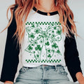 Shamrock Coquette Big Bow Shirt St Patrick'S Clover TWO SHIRTS AVAILABLE T-Shirts