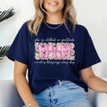She Is Clothed Grateful Christian Pure Cotton Casual Street Crew Neck Short Sleeve Tops Perfect T-Shirts