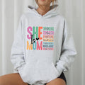 She Is Mom Christian Jesus Casual Street Fleece Fabric Hooded Perfect T-Shirts
