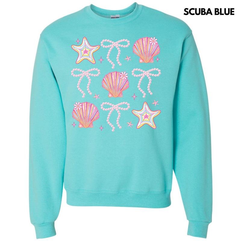 Shells & Stars Bow Collage 'NLB' T-Shirts