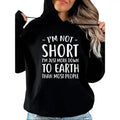 Short People Funny Casual Street Fleece Fabric Perfect T-Shirts