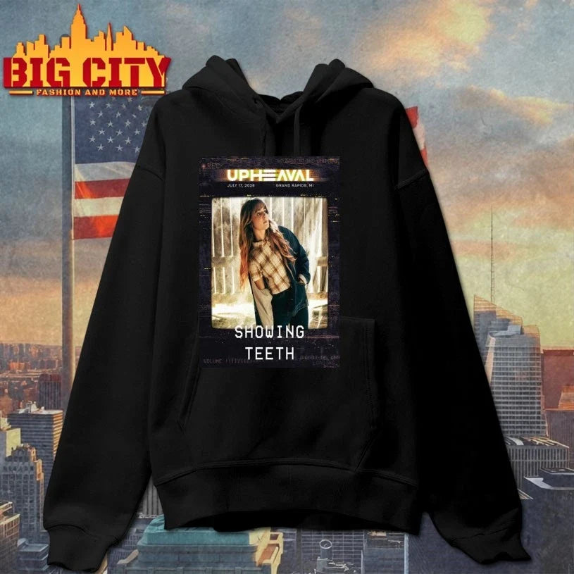 Showing Teeth July 17 2026 Belknap Park Grand Rapids Michigan Tour Poster t-shirt