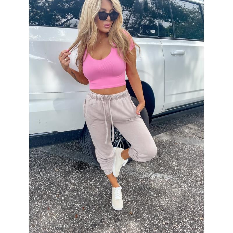 Signature Ash Mocha Jogger Sweats T-Shirts