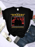 Sinners 2025 Movie Shirt Dancing Devil Movie Lover T-Shirts
