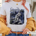 Sitting Wolf Shirt Literally Me Alpha Wolf Funny Meme T-Shirts