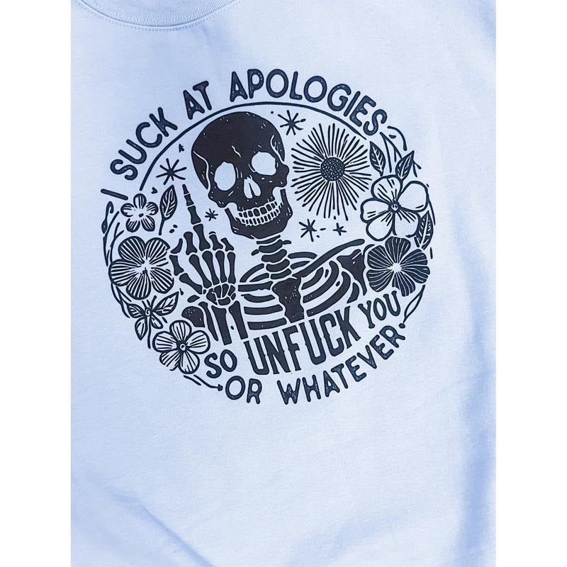 Skeleton Apologies T-Shirts
