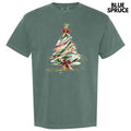 Sketched Tree Comfort Colors 'NLB' T-Shirts
