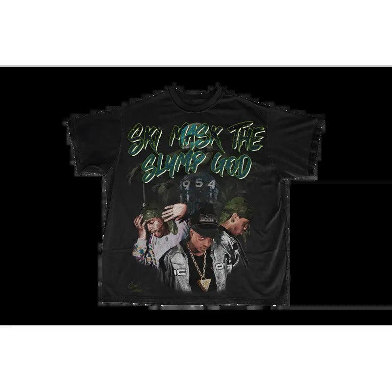 "Ski Mask Slump God" Vintage Vintage Bootleg T-Shirts