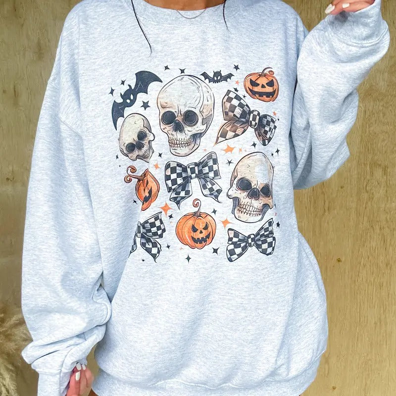 Skull Bows Top T-Shirts