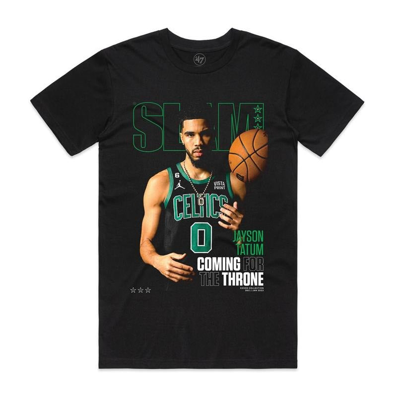 Slam Cover Jayson Tatum (Slam 241) 100% Cotton Shirt Fan T-Shirts