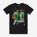 Slam Cover White + (Slam 252) 100% Cotton Shirt Fan T-Shirts