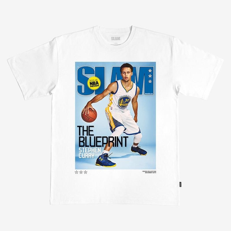 Slam Cover Stephen Curry (Slam 193) 100% Cotton Shirt Fan T-Shirts