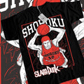 Slam Dunk S 4XL Hanamichi Basketball Anime Sport Manga Shirt S 4XL T-Shirts