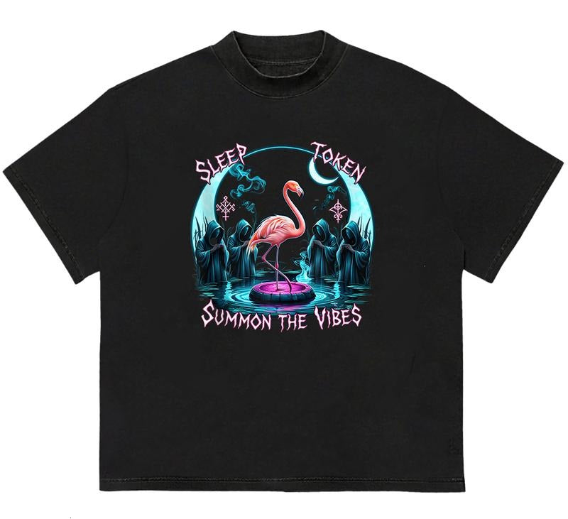 Slee.Peep Tokkke.Enen Flamingo Take Me Back Eden Add Your Unique Twist T-Shirts