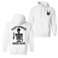 Sleep Deprived Barely Alive Round Neck Shirt Shirt T-Shirts