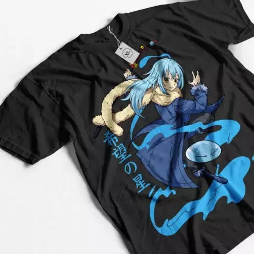 Slime Rimuru Tempest Short Sleeve Manga Summer Shirt All Size T-Shirts