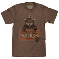 Smokey Fire Danger Very High Brown T-Shirts