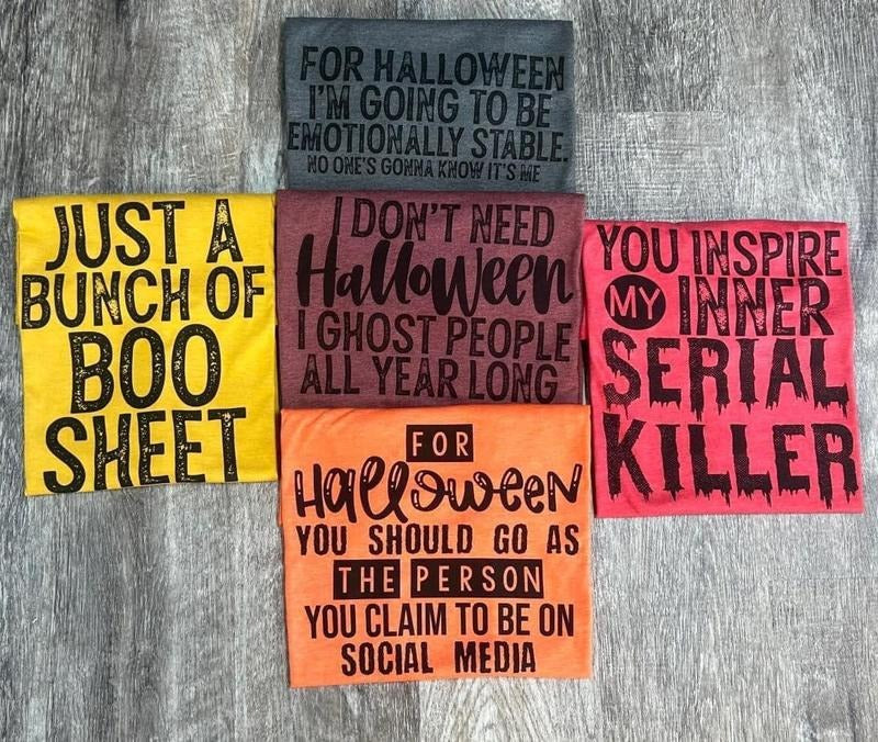Snarky Halloween T-Shirts