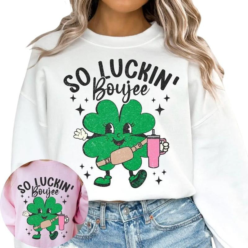 So Luckin Boujee St Patricks Day T-Shirts