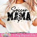 Soccer Varsity Lightning Soccer Soccer Retro Soccer Shirt Soccer Mama T-Shirts