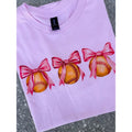 Softball Bows Top T-Shirts
