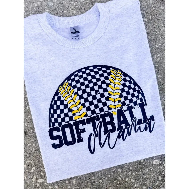 Softball Mama Top T-Shirts