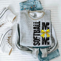 Softball Mom Bow DTF Transfers THIS IS NOT SHIRT T-Shirts