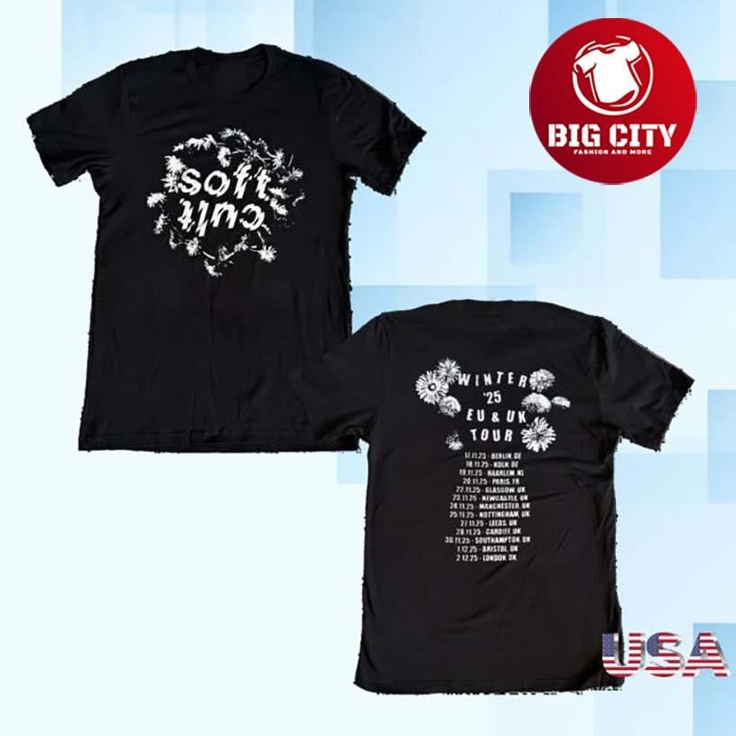 Softcult 2025 Uk Eu Winter Tour Dates Two Sided Shirt