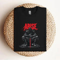 Solo Leveling "ARISE" Igris Fanart Shadow Monarch Anime Jinwoo Sung Manhwa Shirt Dark Fantasy Gamer T-Shirts