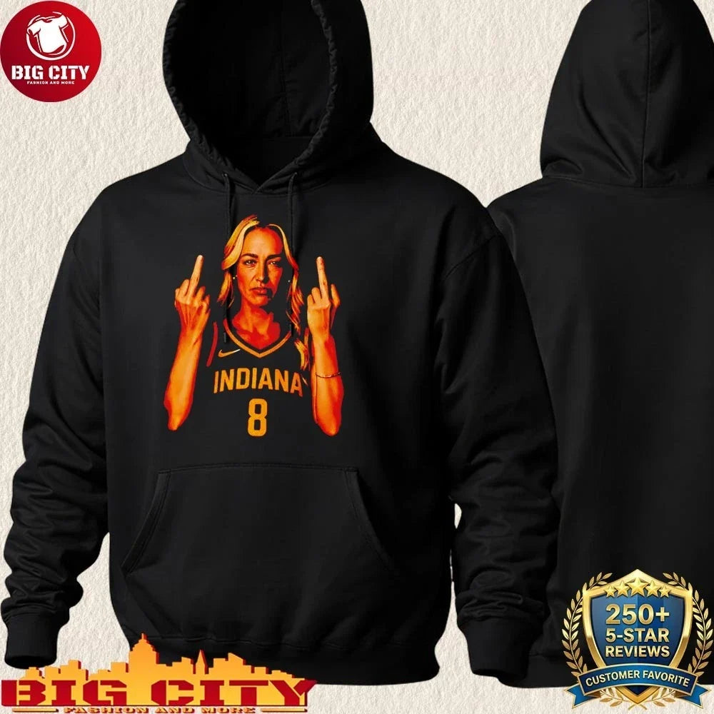 Sophie Cunningham Indiana Fever middle finger Flipping the Bird shirt