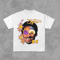 Sopula Casual Kobe Bryant Graffiti Portrait Print Cotton T-Shirts