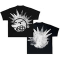 Sopula Casual Brain Explodes Print Short Sleeve T-Shirts