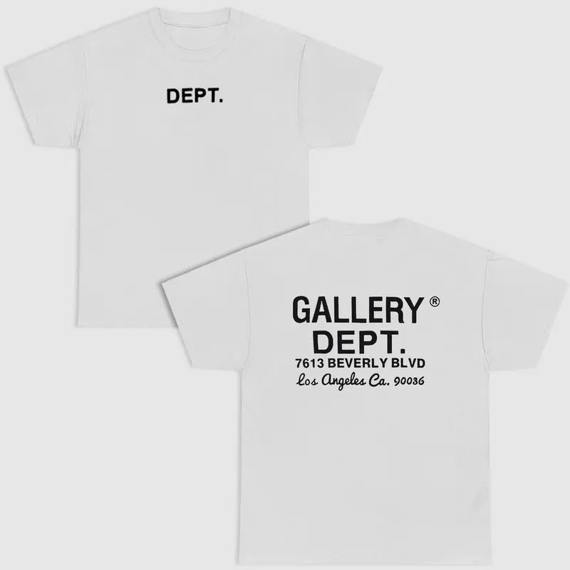 Sopula Gallery Dept Print Casual Cotton T-Shirts