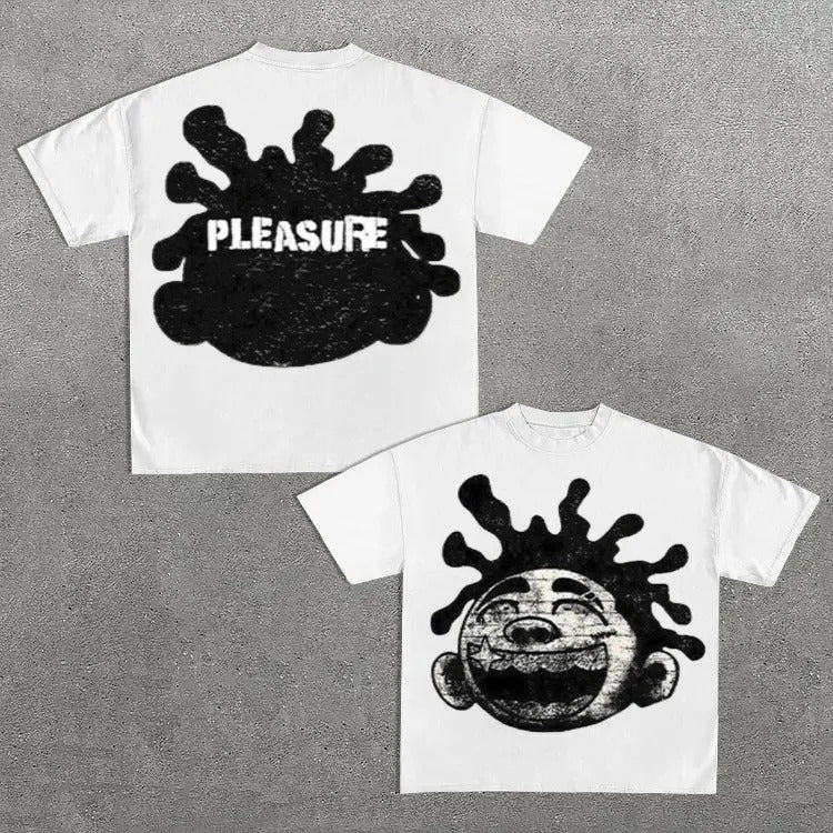 Sopula Pleasure Emotion Big Face Cotton T-Shirts