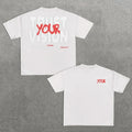 Sopula Trust Your Vision Print Short Sleeve T-Shirts