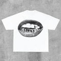 Sopula Lips Graphics Print Cotton T-Shirts