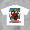 Sopula Vintage FIRST48 Print Cotton T-Shirts
