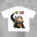 Sopula Vintage Nothing Wrong Print Casual Cotton T-Shirts
