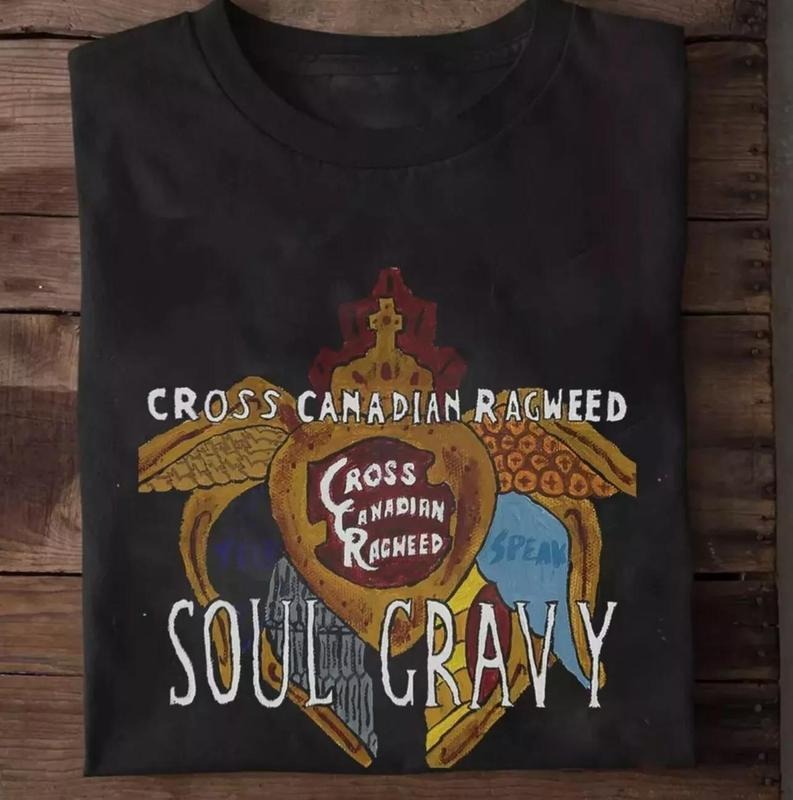 Soul Gravy Cross Canadian Ragweed Band T-Shirts